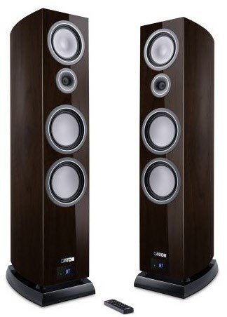 Smart Vento 9 S2 /Paar Standlautsprecher hochglanz nussbaum dunkel