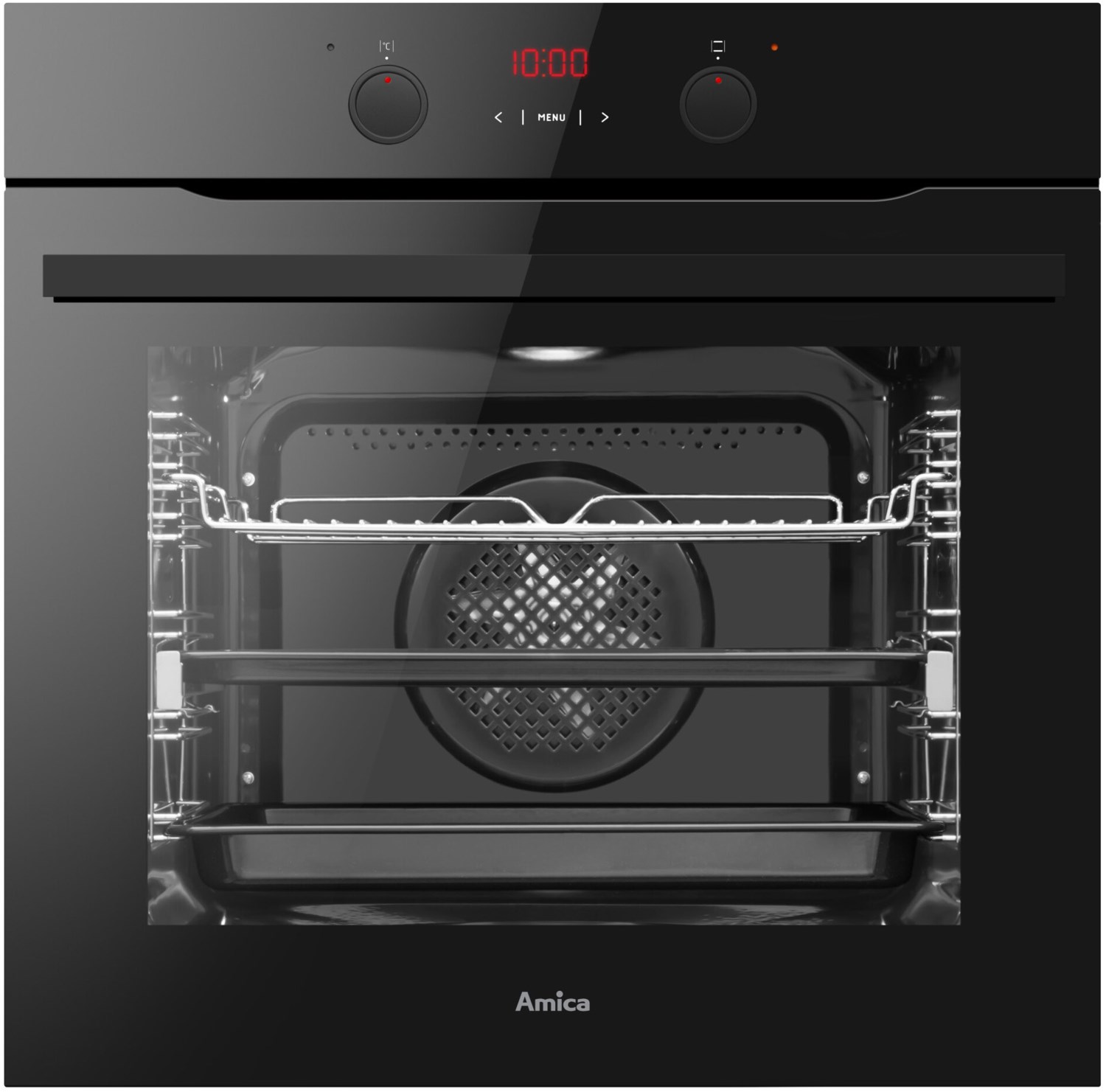EB 944 100 E Einbaubackofen edelstahl, 65 l, Pizza-Stufe, schnelles Vorheizen, 59,5 cm breit, A