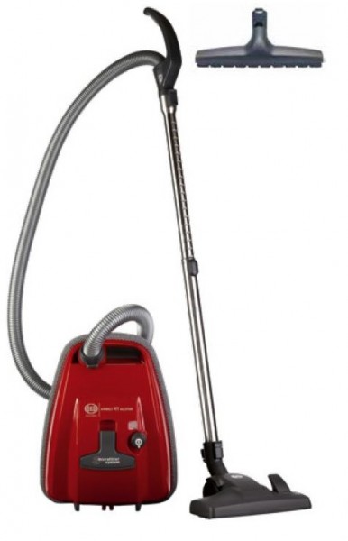 Airbelt K1 Allstar Bodenstaubsauger rot, mit Beutel, 3 l Staubvolumen, 10,5 m Reichweite, Saugleistung stufenlos regelbar
