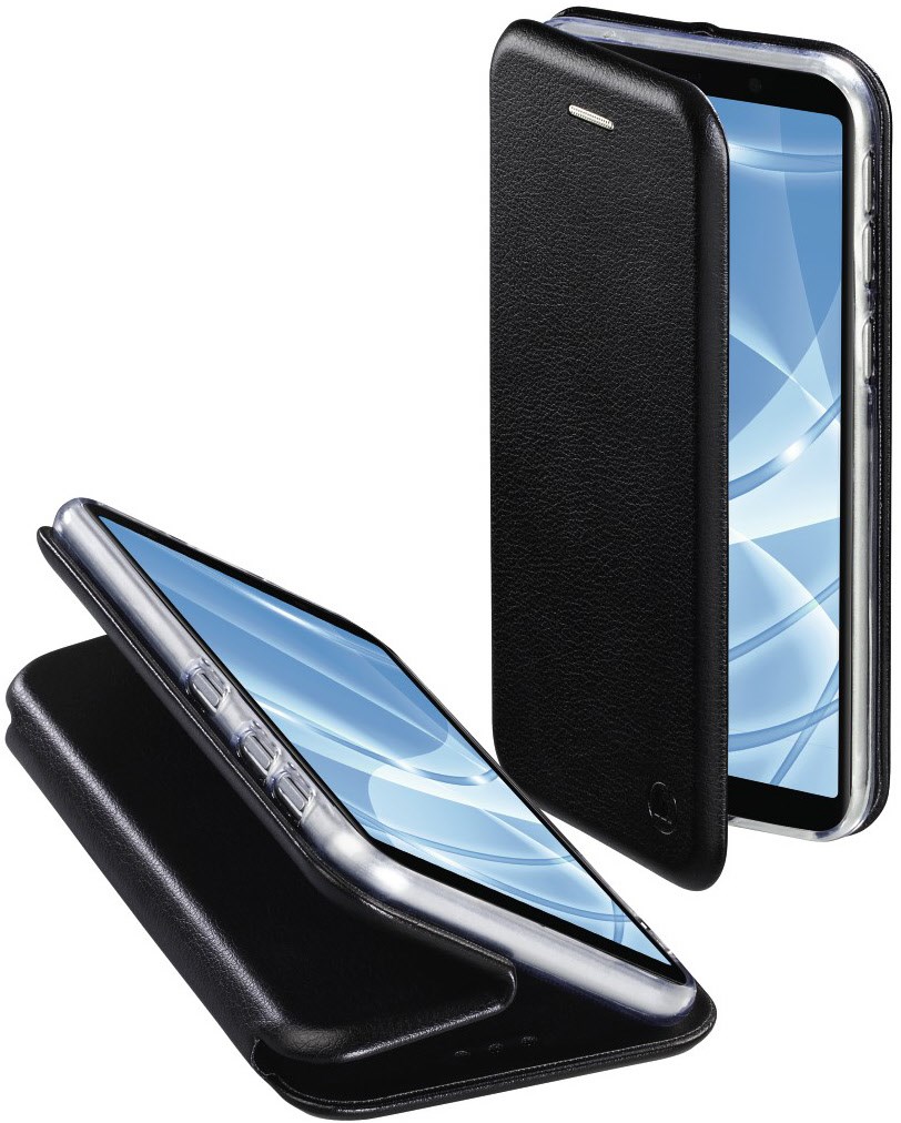 Booklet Curve Handy-Klapptasche für Galaxy A7 (2018) schwarz