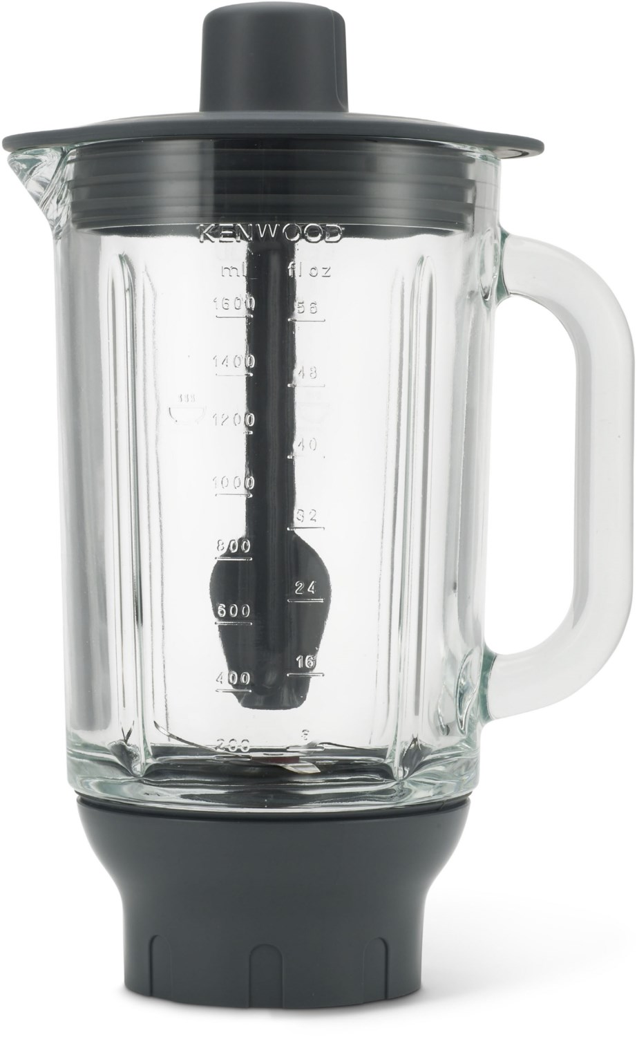 KAH359GL ThermoResist Glas-Mixeraufsatz Küchenmaschinen-Zubehör grau