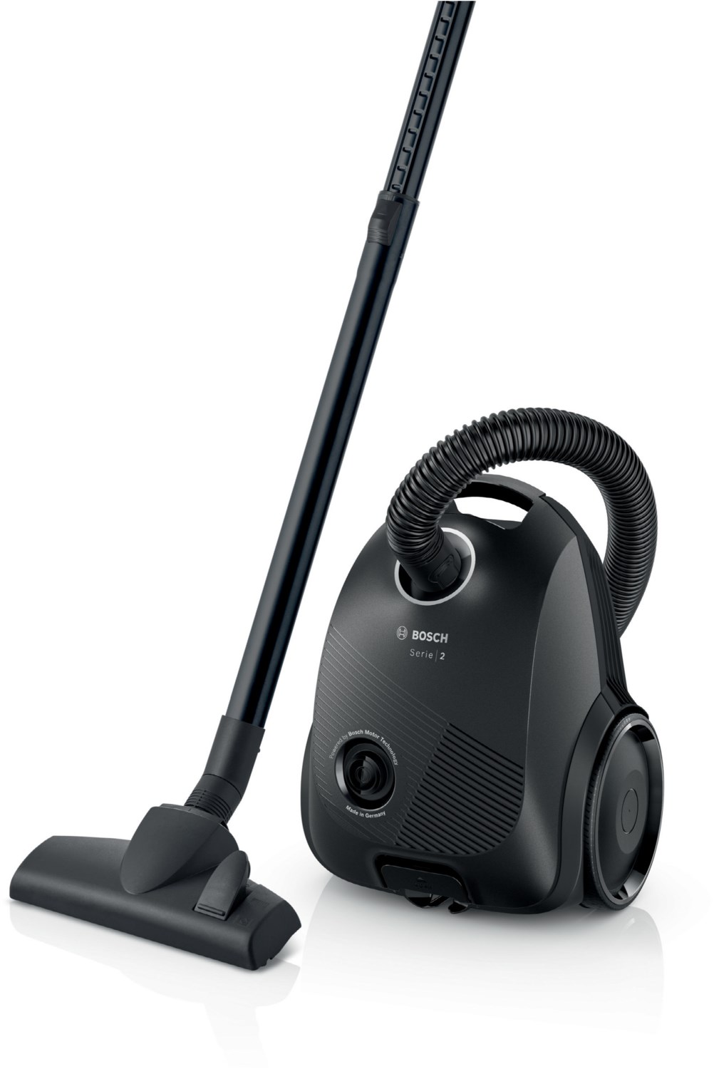 BGBS2LB1 Bodenstaubsauger schwarz, mit Beutel, 8 m Reichweite