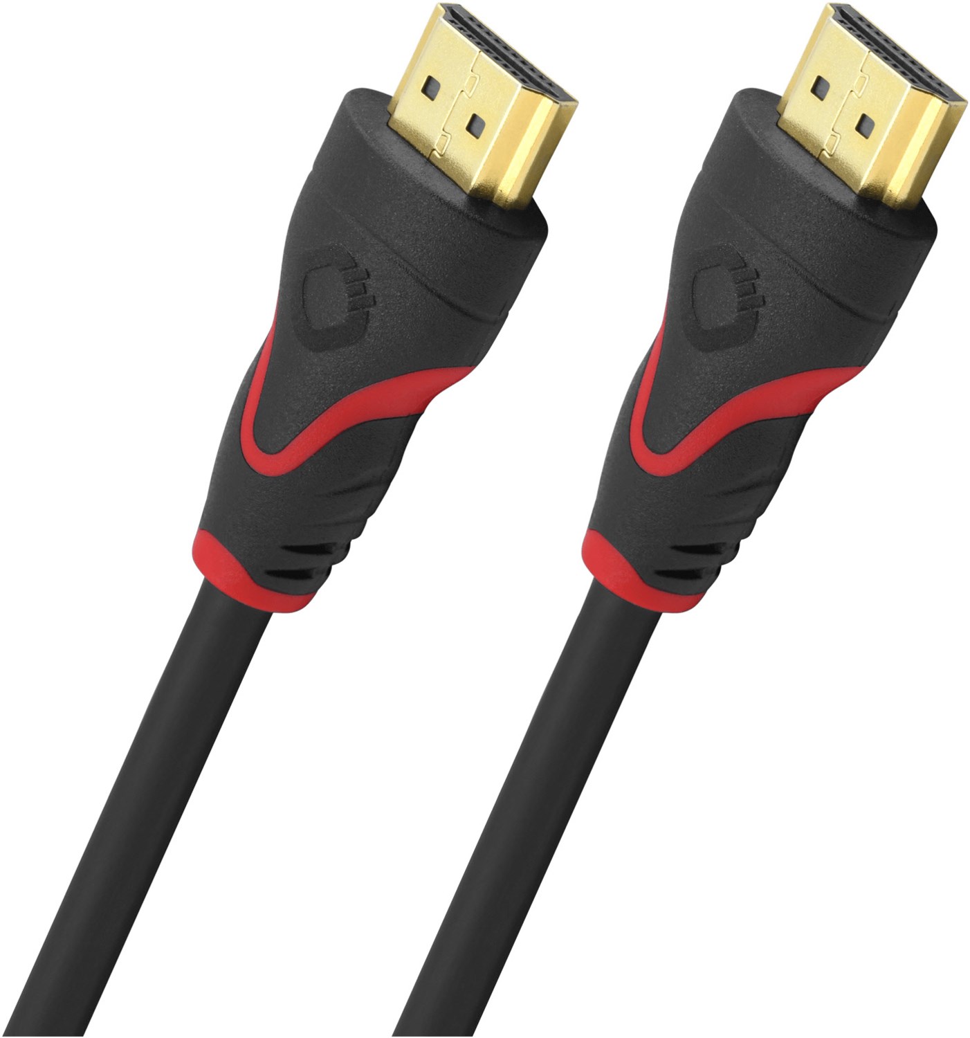 Screen Magic Ultra HDMI-Kabel (1,5m) schwarz/rot