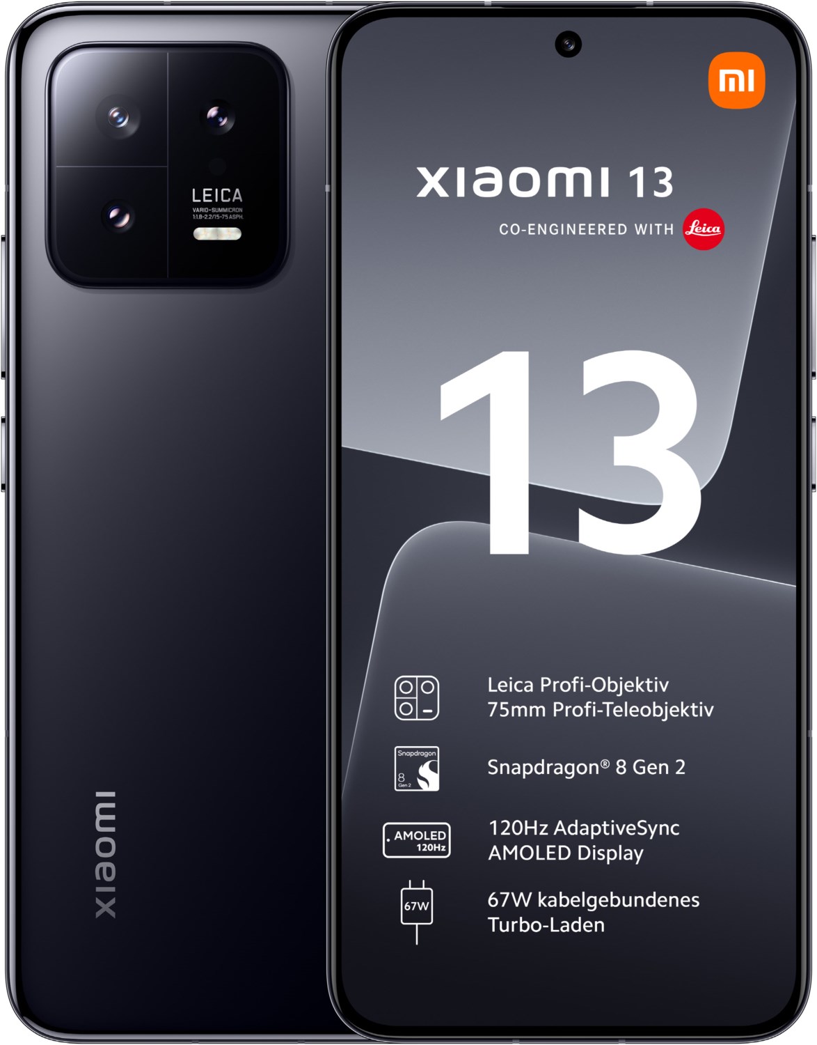 Image of 13 5G (8GB+256GB) Smartphone schwarz