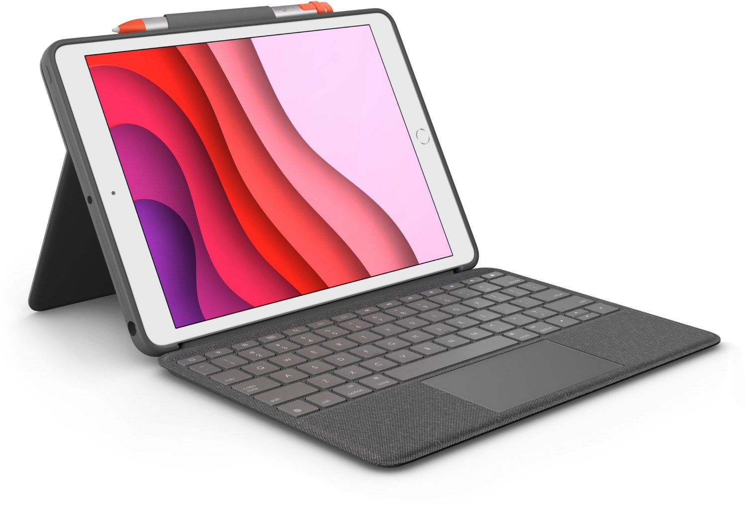 Combo Touch (DE) für iPad 7. Gen. graphite