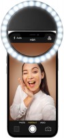 Selfie Ring Pocket Universal schwarz