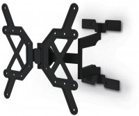TV-Wandhalterung Fullmotion (65") Ultraslim schwarz
