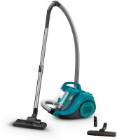 RO2932EA Swift Power Parkett Beutelloser Bodenstaubsauger türkis, 7,6 m Reichweite, Parkett-Bürste