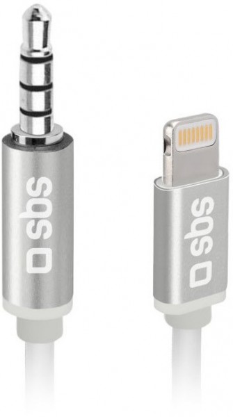 Lightning>3,5mm-Stecker (1m) weiß