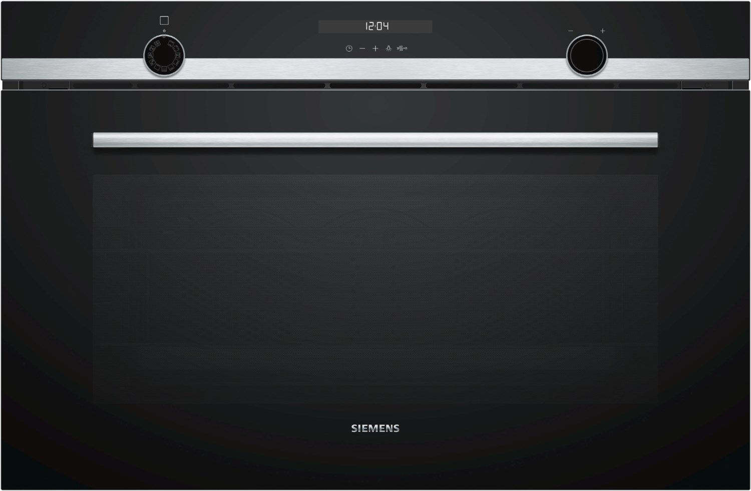 VB578D0S0 Einbaubackofen schwarz/edelstahl, 112 l, Pizza-Stufe, schnelles Vorheizen, pyrolytische Selbstreinigung, 89,6 cm breit, A+