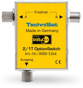 OptionSwitch 2/1 T DiSEqC-Umschalter