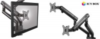 Monitorständer mit Tischhalterung für 2 Monitore bis 32"