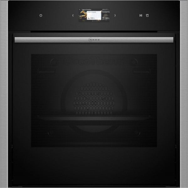 B64VS71N0 Einbaubackofen edelstahl, Pizza-Stufe, schnelles Vorheizen, Hefeteig-Gärstufe, Brotback-Stufe, WLAN, pyrolytische Selbstreinigung