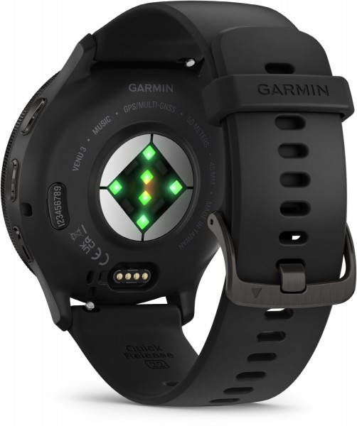 Garmin Venu 3 Smartwatch schwarz schiefergrau EURONICS