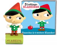 Tonies Hörfigur - 5 Lieblings-Klassiker - Pinocchio und 4 weitere Klassiker