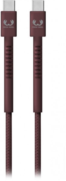 Fabriq USB-C > USB-C Kabel (2m) Deep Mauve