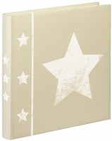 Jumbo-Album Skies (30x30cm) 60 weiße Seiten beige