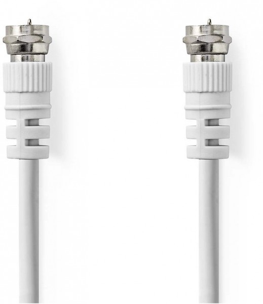 CSGL41000WT30 F-Kabel (3m) Stecker > Stecker weiß