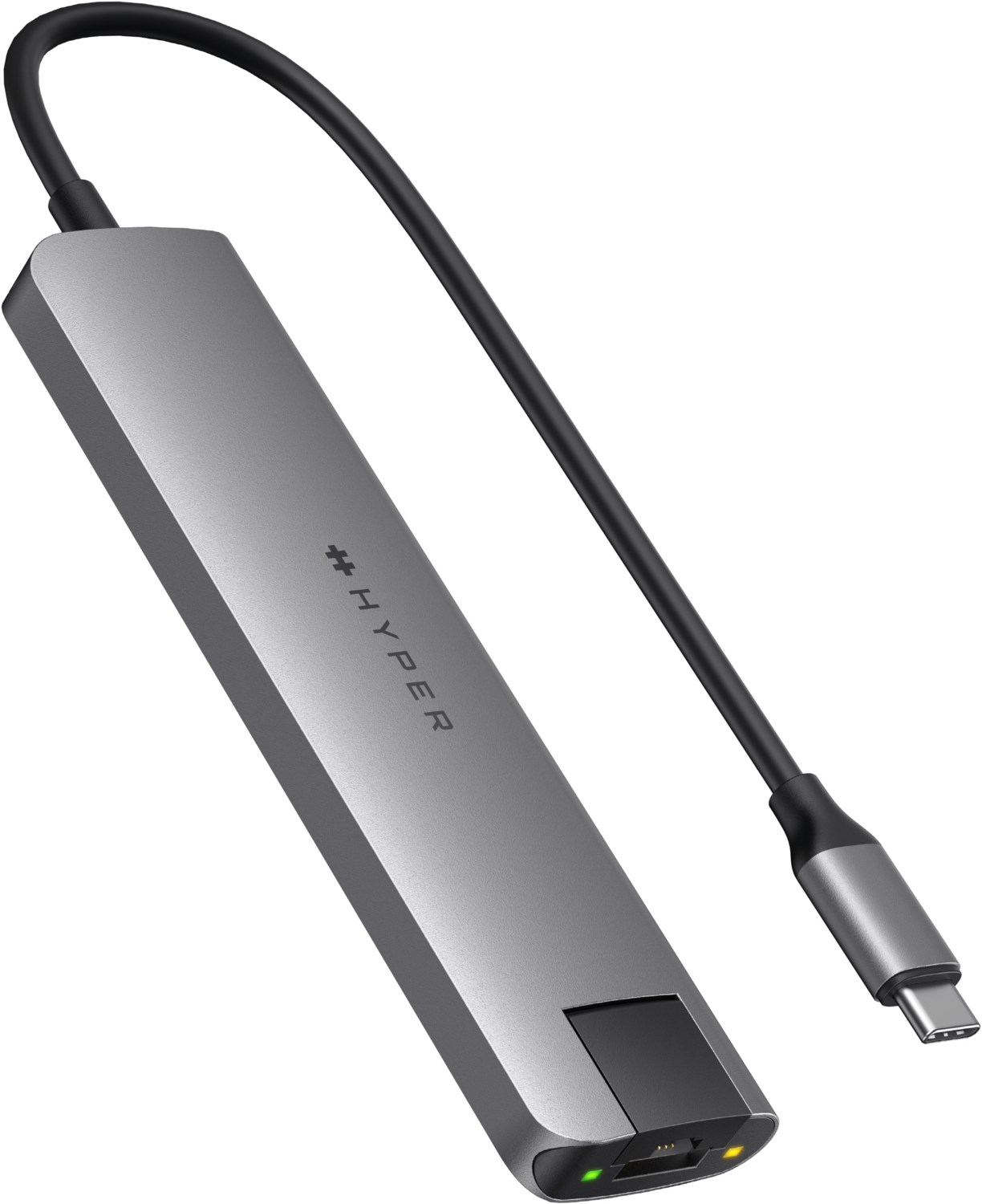 HyperDrive Slab 7-in-1 USB Type-C grau