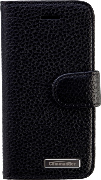 Book Case Elite (Leder) für iPhone 5/ 5S schwarz