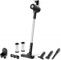 VCS 3 Nano Hygiene Akku-Stielstaubsauger weiss, 50 min Laufzeit, HEPA-Filter, 0,6 l Staubvolumen, Display, Elektro-Bodenbürste