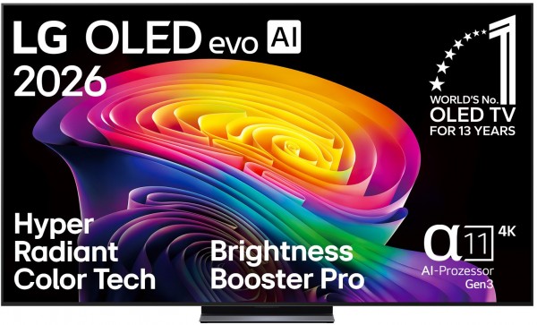 OLED83C69LB 210 cm (83") OLED evo AI TV, 4K Ultra HD, Smart-TV, HDR-Wiedergabe, 120 Hz, DVB-T2/DVB-C/DVB-S2, Sprachsteuerung