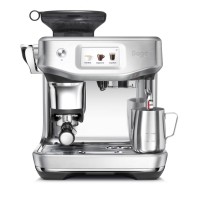 the Barista Touch Impress Siebträgermaschine brushed stainless steel