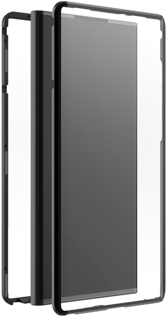 Cover 360° Glass für Galaxy S23 Ultra schwarz
