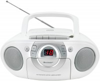 SCD5100WE Radio-Rekorder mit CD + Kassette weiß