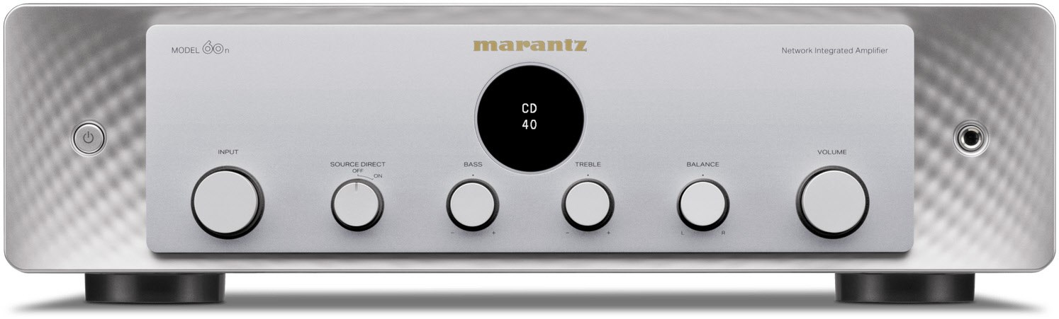 Image of Model 60n Vollverstärker Stereo silber/gold