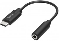 USB-C - 3,5-mm-Klinke Adapter schwarz
