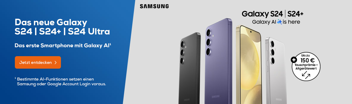 Samsung Galaxy S24+ (512GB) Smartphone cobalt violet