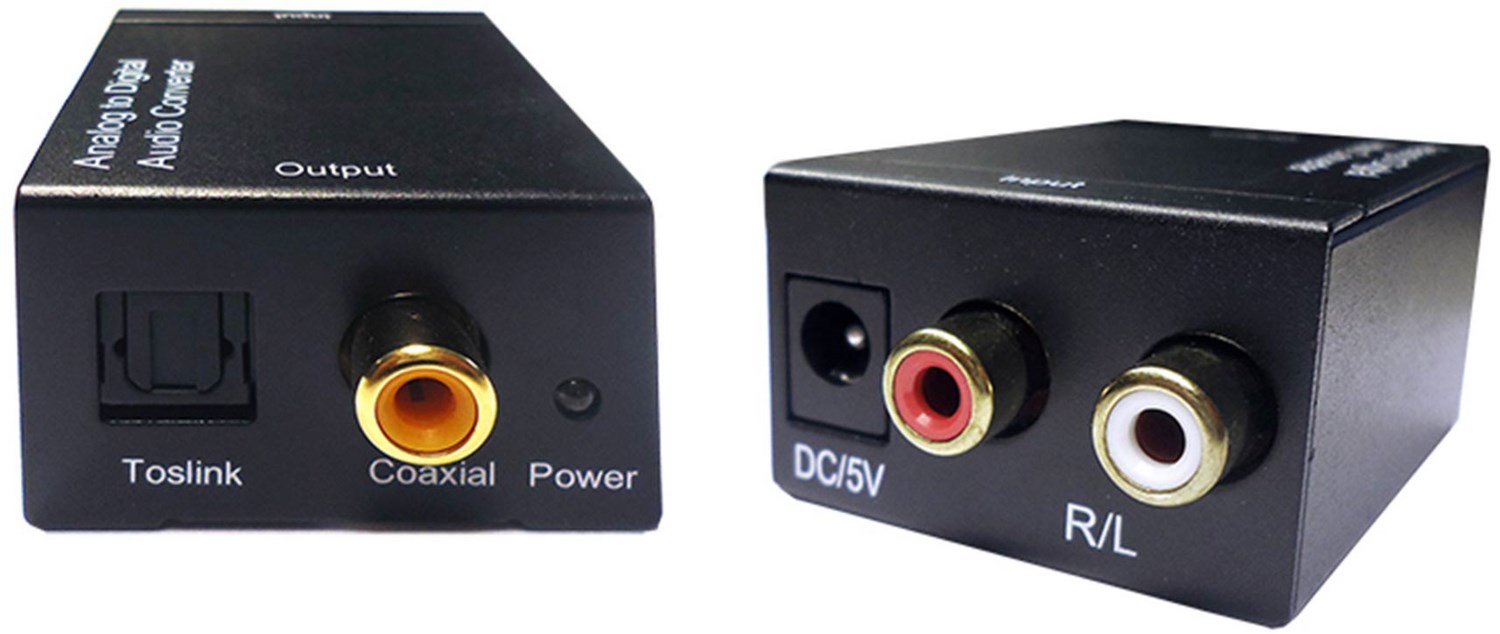 Exzellenz Audio Konverter Analog > Digital Wandler schwarz