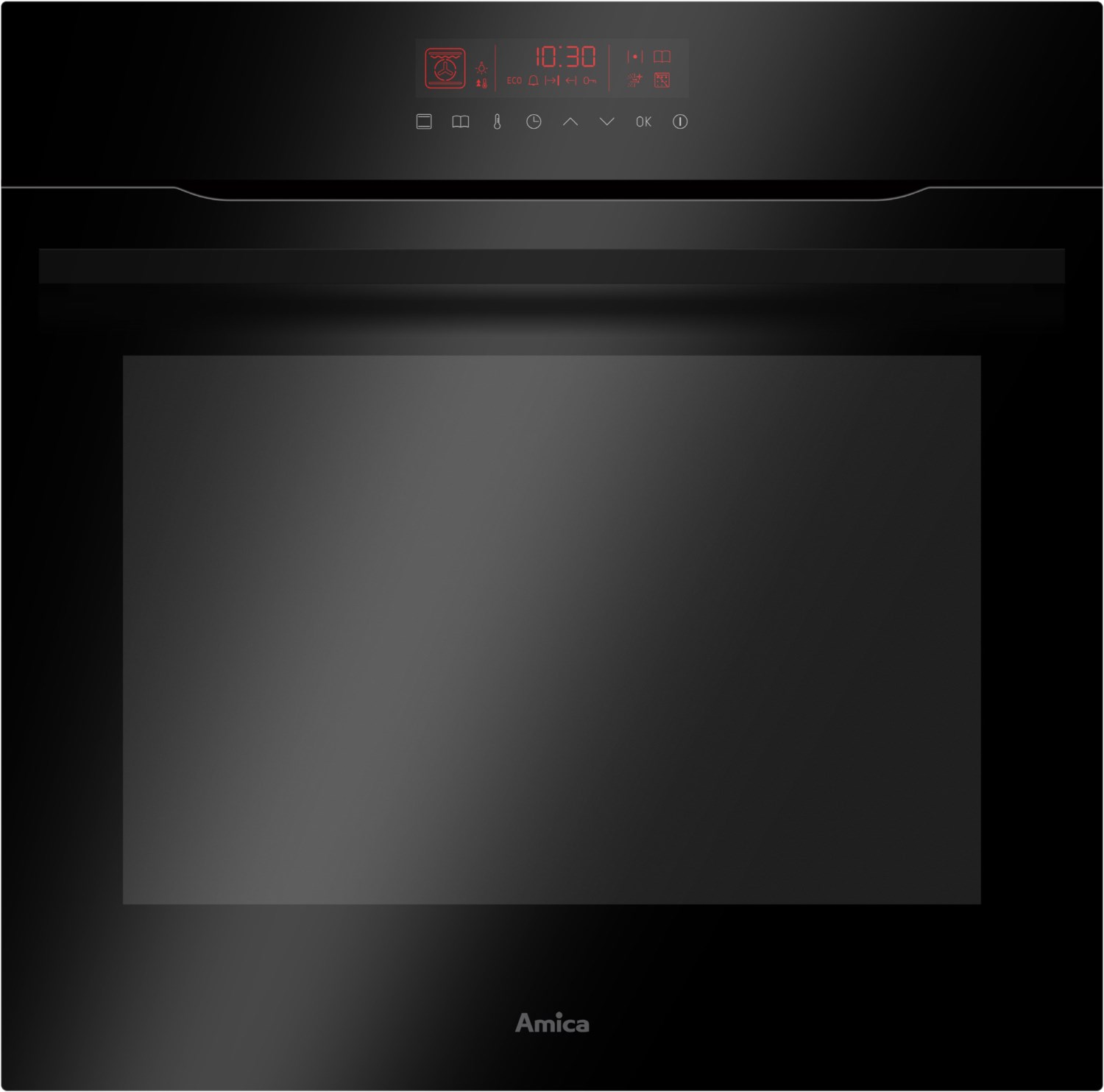 EBPX 946 610 S Einbaubackofen schwarz, 77 l, Pizza-Stufe, schnelles Vorheizen, pyrolytische Selbstreinigung, 59,5 cm breit, A+