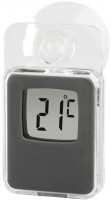 Fensterthermometer für Innen und Außen grau