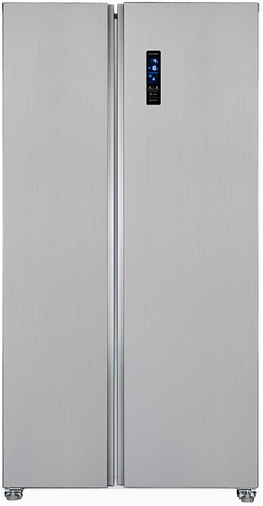 SBS46-040E Side by Side edelstahl-optik