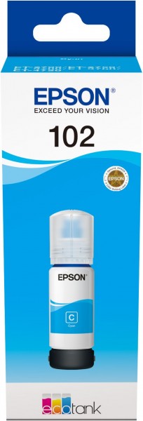 102 EcoTank (70ml) Nachfülltinte cyan