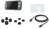 11in1-Zubehör-Set für Nintendo Switch Lite schwarz