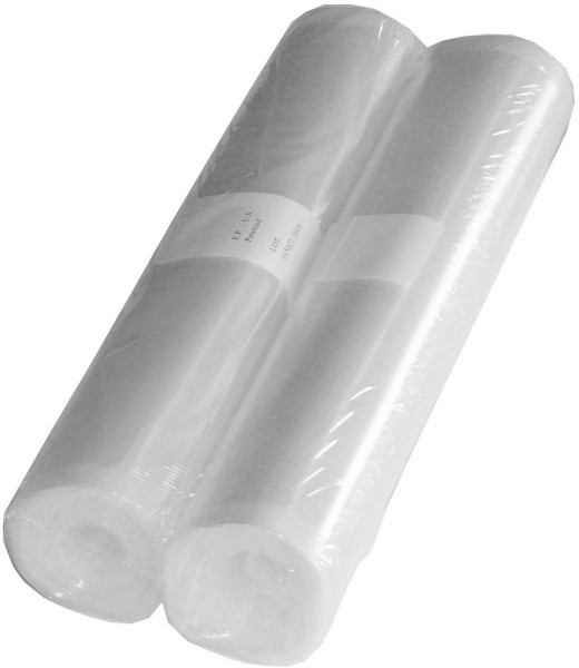 VRS 3060 - 2 Rollen à 30x600cm Folienbeutel transparent