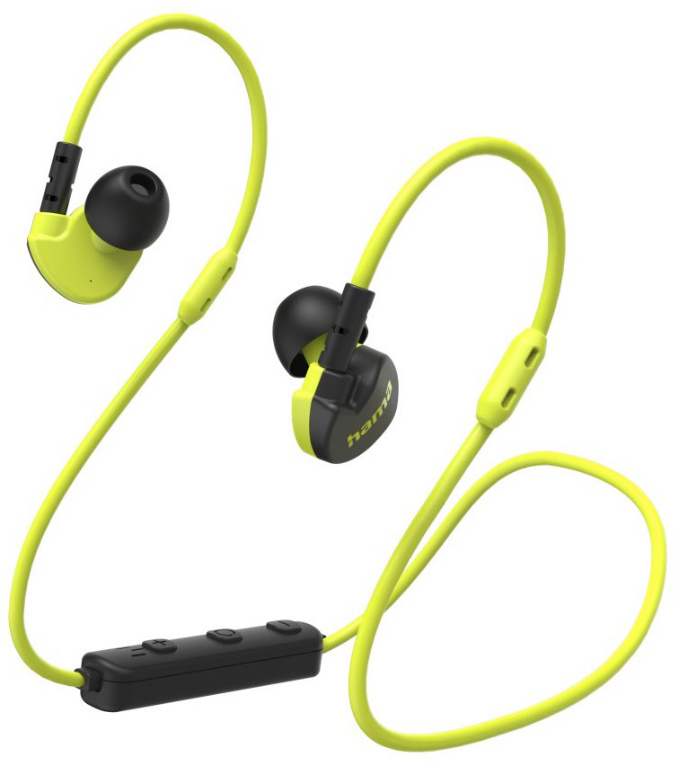 Freedom Athletics Bluetooth-Kopfhörer gelb/schwarz