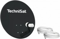 TechniTenne 60 Bundle inkl. Universal-Twin-LNB & 2x 10m COAXSAT-Kabel anthrazit