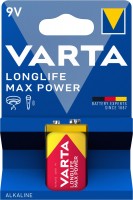 Longlife Max Power 9V Batterie 1er Blister