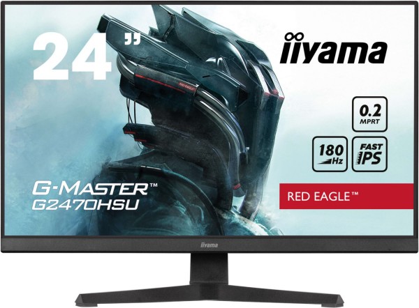 G-Master G2470HSU-B6 61 cm (24") Gaming Monitor mattschwarz, Widescreen Full HD (1920x1080), 0,2 ms Reaktionszeit