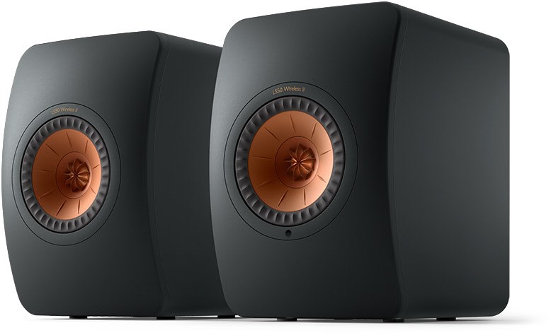 Image of LS50 Wireless II /Paar Regallautsprecher carbon black