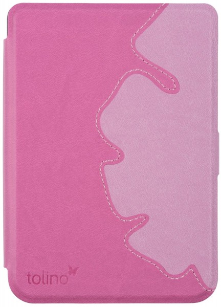 Slim Falttasche für shine/shine color flowy pink