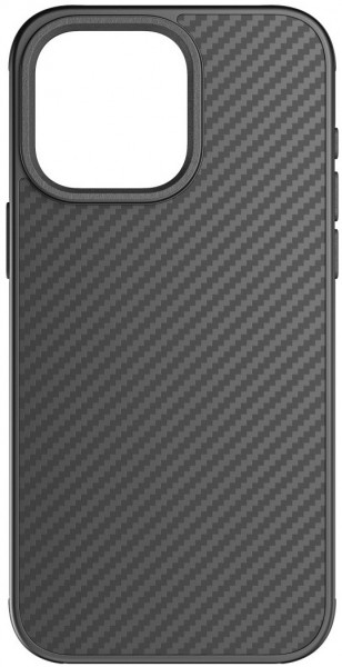 Cover Robust Carbon für iPhone 15 Pro Max schwarz