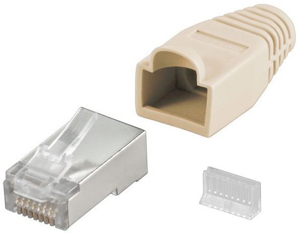 T 833/8S Mod.-St. 8/8 RJ 45 Modular-Adapter