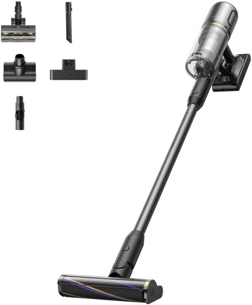 R20 Slim Akku-Stielstaubsauger, 190 W, 90 min Laufzeit, HEPA-Filter, 0,5 l Staubvolumen, Elektro-Bodenbürste