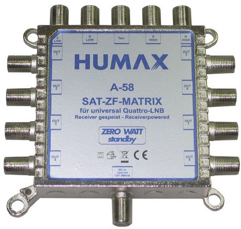 Humax A-58 5x8 Multischalter | EURONICS