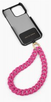 Chain Wristlet Strap hyper pink